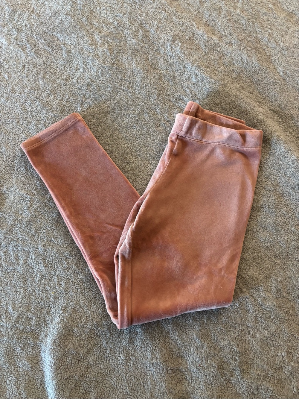 H&M Pink Velour Leggings